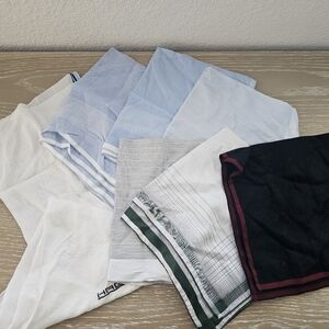 Lot of 8 Cotton Handkerchiefs